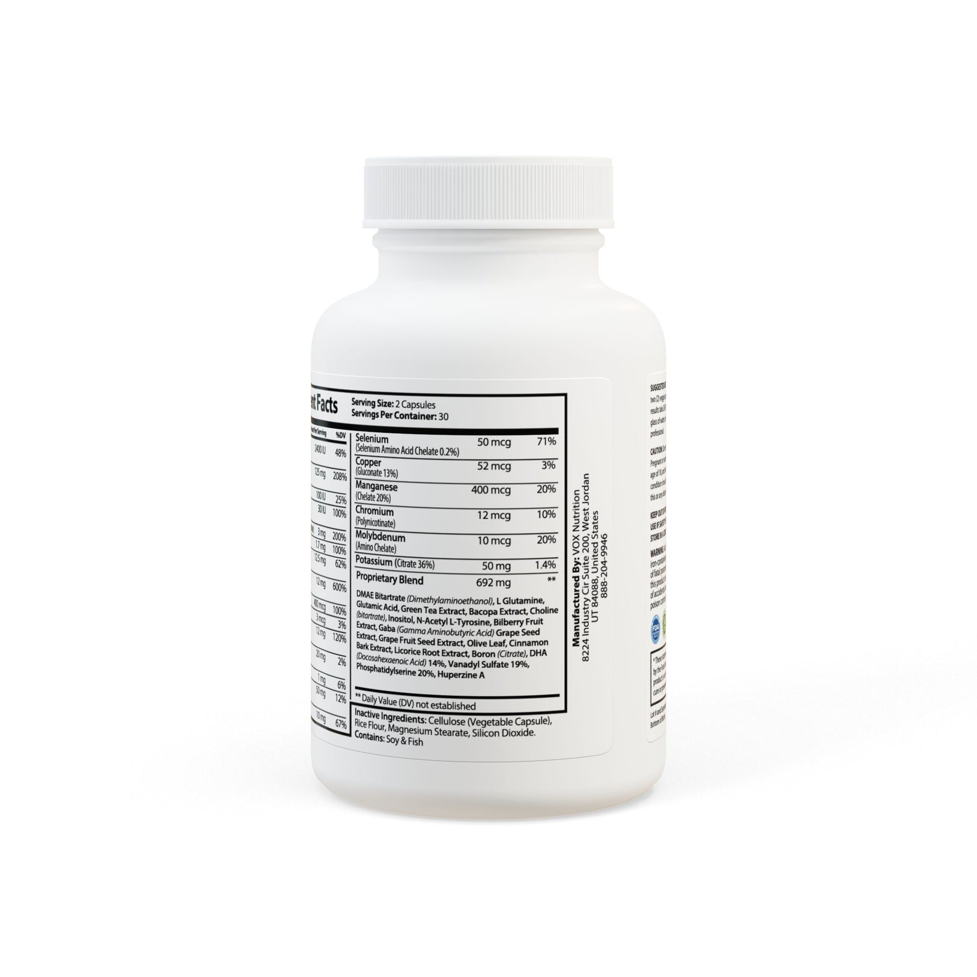 Awakened State | Brain Support Complex Supplement (60 Capsules)