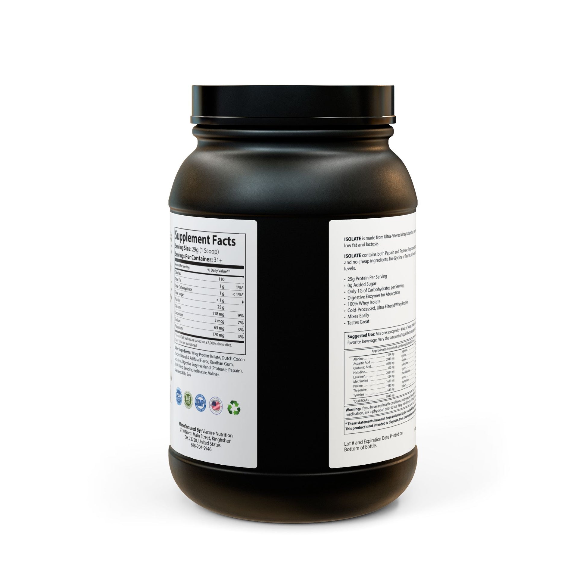 Gains of Wrath | Whey Isolate Protein Supplement (31+ Servings)