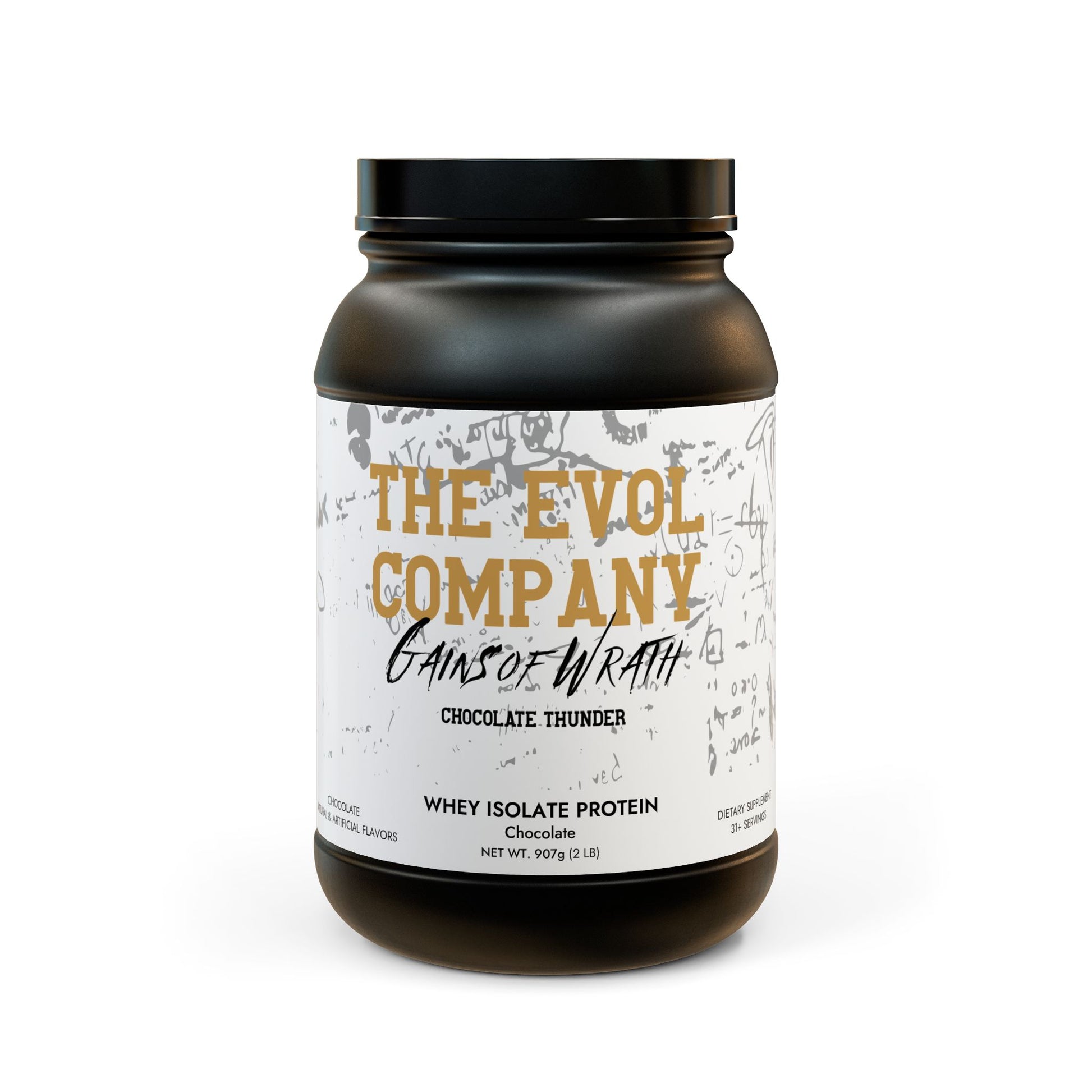 Gains of Wrath | Whey Isolate Protein Supplement (31+ Servings)