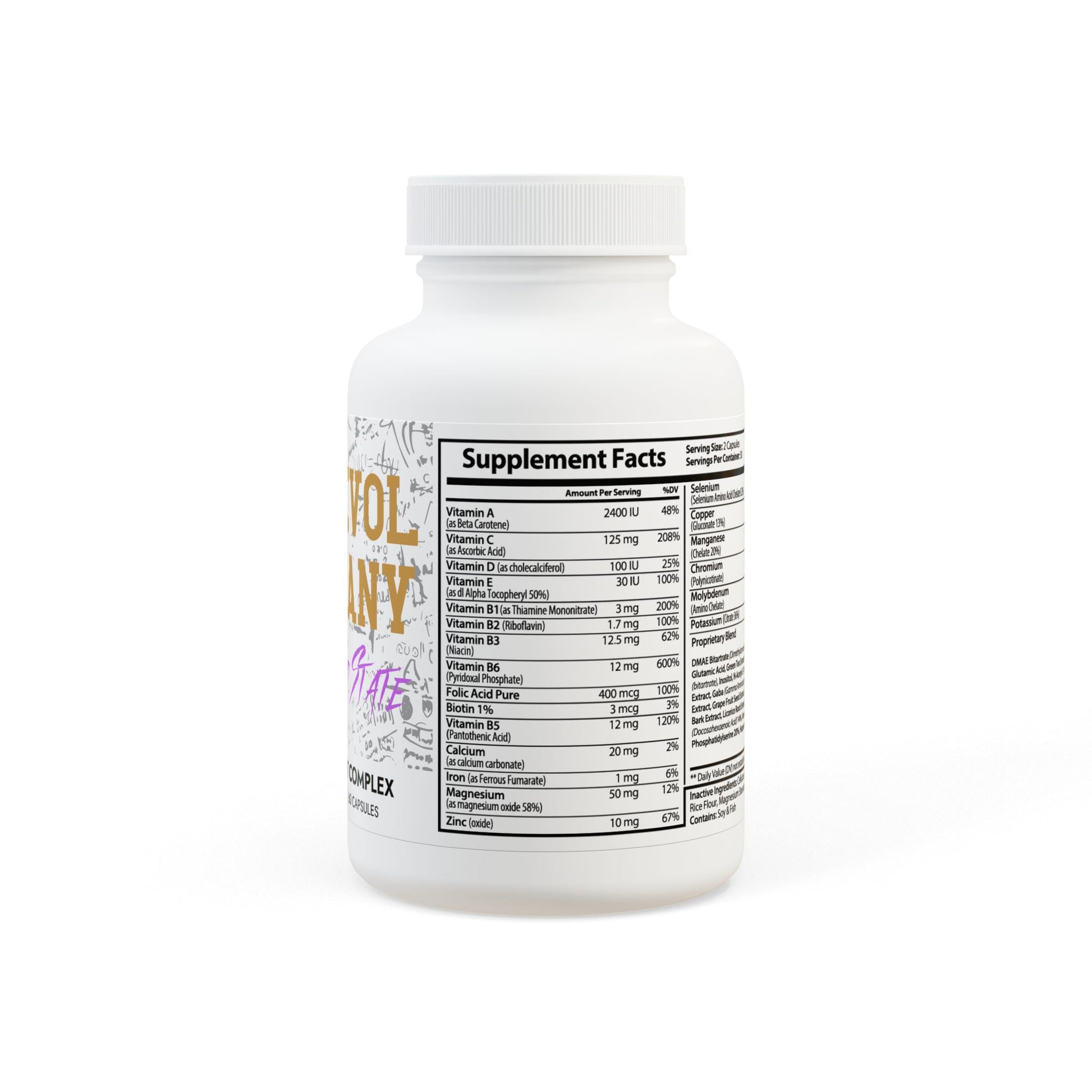 Awakened State | Brain Support Complex Supplement (60 Capsules)