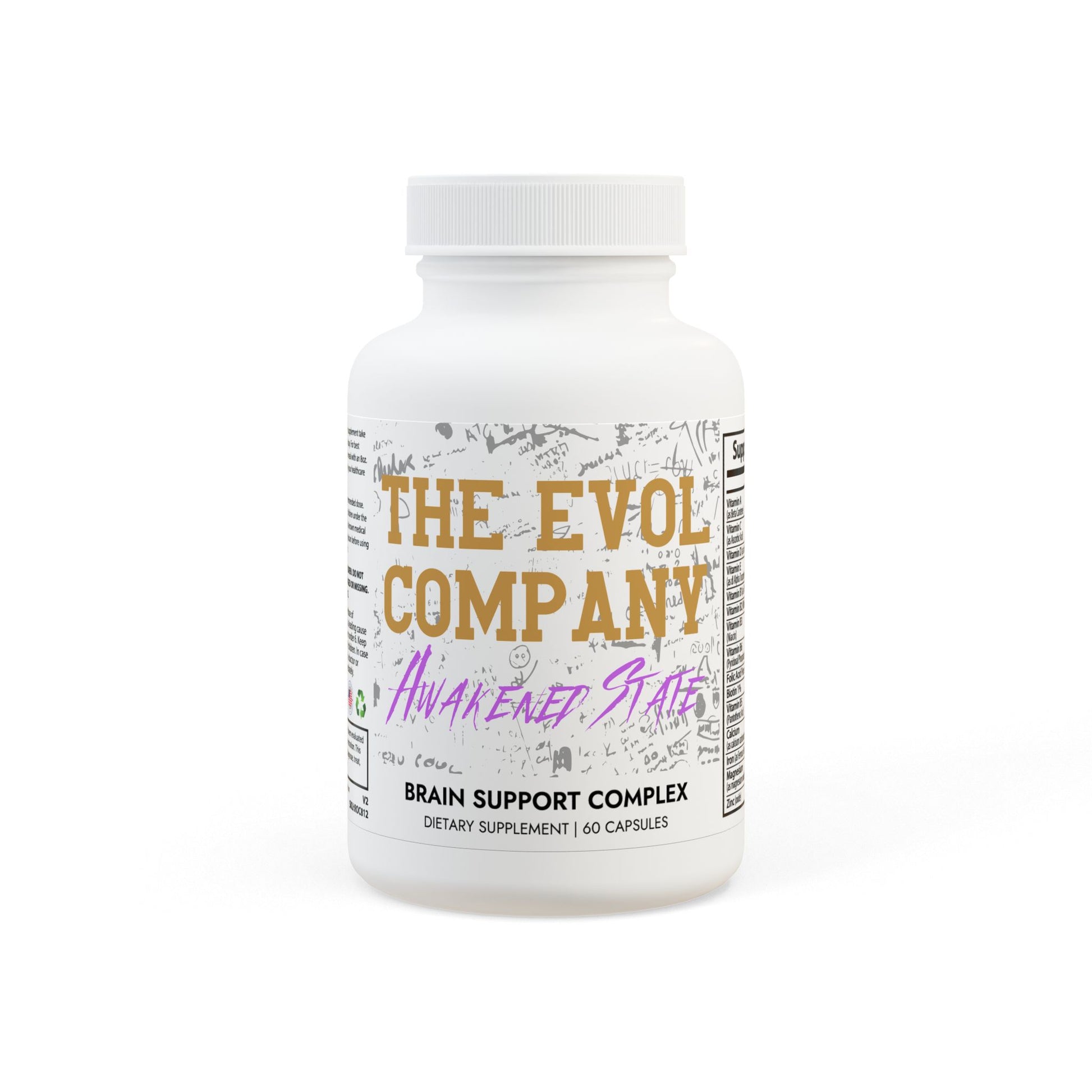 Awakened State | Brain Support Complex Supplement (60 Capsules)